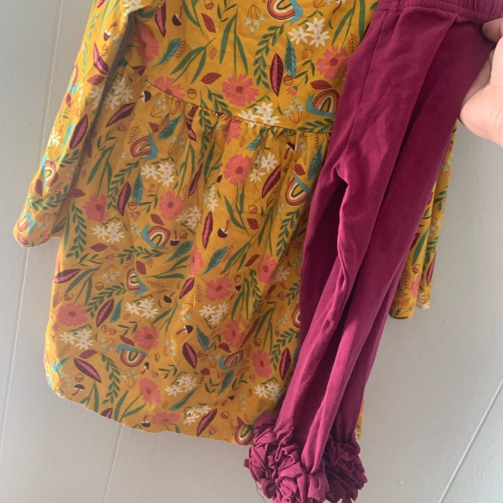 Dress and leggings